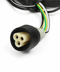 Close-up of wiring connector from ATV Igniter CDI Box And Ignition Coil Kit For Big Bear 350 YFM350FW 4x4 1990 1994 Replacement Parts