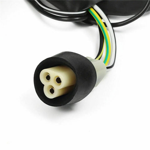 Close-up of wiring connector from ATV Igniter CDI Box And Ignition Coil Kit For Big Bear 350 YFM350FW 4x4 1990 1994 Replacement Parts