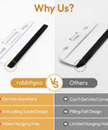 Comparison showing the All In One Window Tint Kit For Easy Car Tinting With A Suede Squeegee, highlighting anti-pilling design.