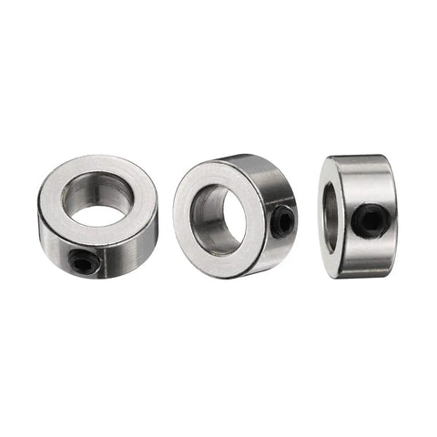 6mm Shaft Lock Collar Set Screw Ring 304 Stainless Steel 11mm Outside Diameter 5mm Thick 10 Pack For Lead Screw And Rod Shafts