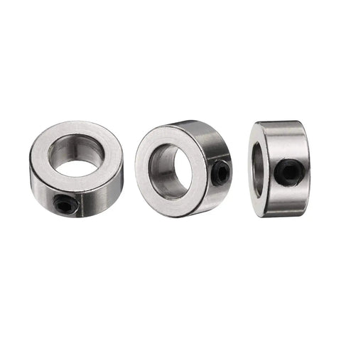 Six Pack 6mm Shaft Lock Collar Set With Set Screws Stainless Steel 304 11mm Outer Diameter 5mm Thick Fits 6mm Lead Screws And Rod Shafts