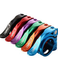 Colorful range of quick release Seat Post Clamp 31.8mm For Mountain Bike Quick Release Aluminum 7075 T6 Alloy Adjustable