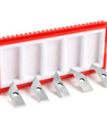 60 Degree Carbide Inserts For 1/4 Inch Shank Router Bit, V Groove Replacement Inserts in red pack