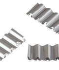 Top Shelf Heavy Duty Joint Fasteners For Wood Work Half Inch 5 Gauge Wire Connectors 25 Pack showing corrugated steel fasteners