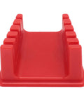 Versatile 5 Slot Soldering Wire Holder With Magnetic Base And Thickened Plastic Design Fits 30AWG To 12AWG, red plastic holder shown.