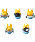 All In One Sensor Pack For Robotics IoT And AI With Light Touch Gesture Proximity Motion And Infrared Distance Sensors in dog head shape