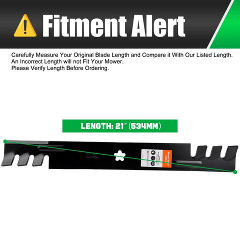 Craftsman 42 Inch Mower Mulching Blades Replacement For LT1000 LT2000 T110 42 Deck Zero Turn Riding Mower With Five Point Star Mounting Pattern 532138971 138498