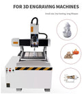 Beefy CNC Spindle Kit 0.3kW 0.5kW with Power Supply engraving machine setup for 3D models and small sculptures