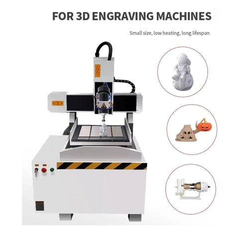 Beefy CNC Spindle Kit 0.3kW 0.5kW with Power Supply engraving machine setup for 3D models and small sculptures