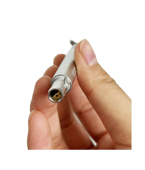 Surface Roughness Tester For Curved Surfaces With Sensor For Convex Or Concave Profiles On Workpieces Radius 3 Mm And Up TS 110 Transducer Included No Fuss Easy Read Industrial Grade Metrology Instrument held in hand
