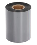 Wax Thermal Transfer Ribbon For TSC Printers Antistatic Cartridge 110mm By 70m And 80mm By 300m Delivers Clear Crisp Barcodes Labels And Graphics With Durable No Fuss Smudge Proof Printing silver ribbon roll on core