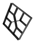 Walk Maker Concrete Paver Mold For DIY Garden Pavement Easy To Use Reusable Stone Design For Patio Walkway Driveway 15.75 Inch