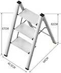 Heavy Duty Electric Attic Ladder With Slick Remote Control Telescopic Foldable Design Smooth Extension Reach showing dimensions and design.
