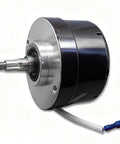 Black Alternator Conversion Kit For 1965 To 1983 Sportster XL Models 12 Volt 17 Amp showing close-up of motor component.
