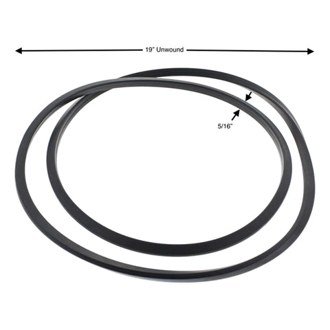 Tank O Ring Replacement For FNS And Nautilus Pool Filters O 420 Fits FNS 24 36 48 60 DE Models Also Compatible With Seahorse FSH And FG Filters Durable Sealing Kit black O-ring 19 in unwound 5/16 in