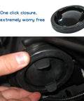 Hand installing Headlight Dust Cover Cap For Jeep Grand Cherokee WK 2017 2022 Replacement Rubber Seal Protect Headlamp.