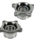Rear Wheel Hub Bearing Module Pair For Toyota Tundra Driver Side And Passenger Side 2 Piece Set Direct Fit Drop In Easy Install Heavy Duty Replacement For 2007 To 2020 Models - Top View
