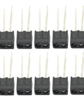 10pcs Reflective Photoelectric Switch Sensor Kit With Built In Visible Light Filter lightweight compact optical coupling sensor for DIYers
