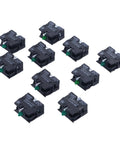 10 Pack Heavy Duty Contact Block And Momentary Push Button Switch Zb2 Be101 for Schneider Telemecanique XB2 Series, showing multiple units.