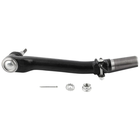 Ford Beefed-Up Front Drag Link And Outer Tie Rod End Link Kit For F-250 F-350 Super Duty 2005-2016 4WD Direct Fit Left And Right Replacement Durable Easy Install Precision Tuned Components For Smooth Steering, black steel steering link with hardware