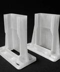 Heavy Duty Rear Drawer Mounting Bracket Replacement Compatible With Knape And Vogt Model 1284 3 Slide Tracks durable plastic two pack