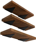 6 Inch Invisible Triangular Shelf Brackets For Minimalist Home Decor Built Tough, Heavy Duty Hot Rolled Steel 6 Pack supporting shelves