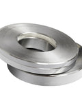 Self Aligning Spherical Washer Set For Bench Grinders With Five Eighth Inch Spindles, Stainless Steel, side view of the washers