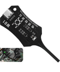Inductance Tester Pro For Quick Inductor Testing And Circuit Board Coil Fault Detection On Motherboards And PCBs, showing compact design.
