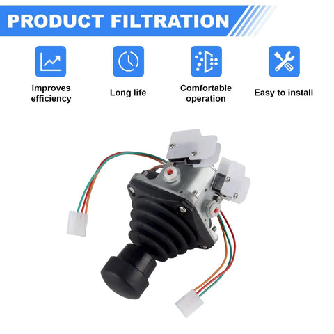 Heavy Duty Joystick Controller For Genie Boom Lifts S40 S45 S60 S65 S80 S85 Rugged Replacement Control Stick with wiring