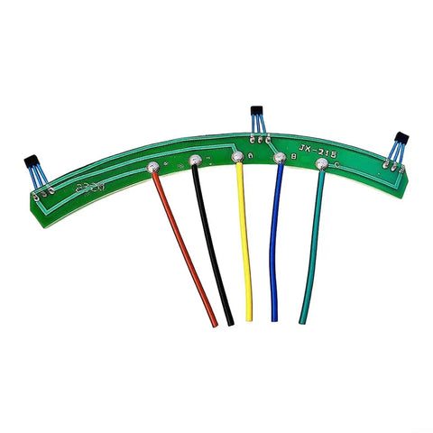 Revamp Your Rig With This Rock Solid Hall Sensor Board 215 PCB Control Module 4.33 Inch circuit with colored wires for e scooter and ebike.