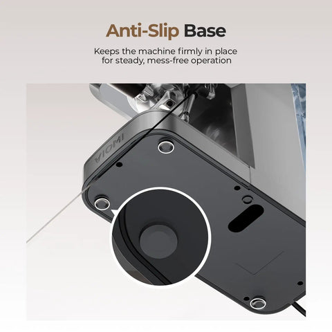 Top Shelf One Touch Espresso Machine With Smooth Milk Frother And Instant Cold Brew Maker anti-slip base for stable operation.