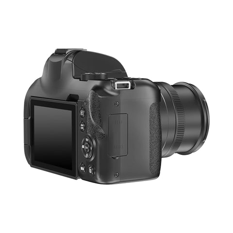 DORLAND EX Camera 03 black body with side fold-out LCD and attached lens