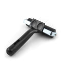 Sturdy 4 Inch Rubber Roller Workhorse For Tape, Print, Wallpapers, And Scrapbooks With Easy Grip Handle, Ergonomic Design