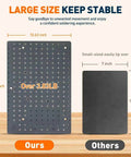 Comparison of large Helping Hands Soldering Station With Silicone Mat and smaller mat, highlighting size and stability benefits