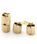 Invisible 8mm Brass Barrel Hinges For Jewelry Boxes And Cabinets Hidden Cylindrical Hinge With 180 Degree Opening Durable Rust Resistant