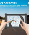 Straight Up Badass 10.1 Inch IP67 Rugged Industrial Tablet PC Running Windows 11 with GPS navigation features.