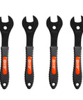 Ultra Slim Cone Wrench Set For Bicycles With Extra Narrow Jaws For Wheel Hub Cones And Axle Nuts Road And MTB Use 4 Piece Kit