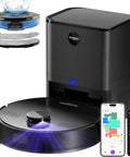 Beast Robot Vacuum And Mop Combo With 6000Pa Suction And 3.5L Self Emptying Dock, Lidar Navigation, and App Remote on display