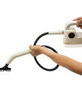 Handheld Steam Cleaner With 6 Speed Adjustable High Temperature And Digital Display 41 Inch Extension Hose 10 Tool Attachments Multi Surface Steamer