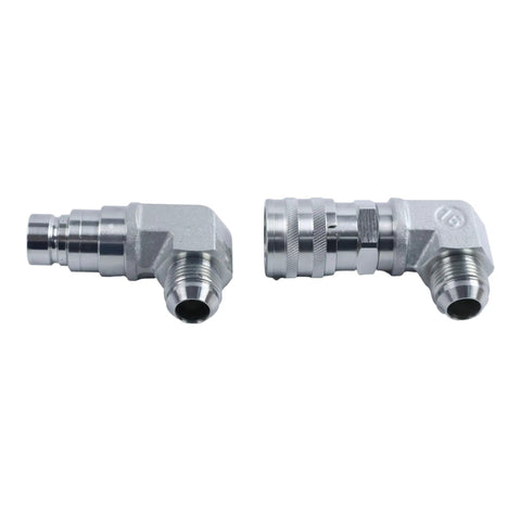 High Output Male And Female Hydraulic Coupler Kit For Bobcat Skid Steers Built Rock Solid Zero Bull Leak Flat Face Design Quick Swap Fitment For 653 753 763 853 S130 S150 S175 S185 T140 T180 Smooth Shift Guaranteed