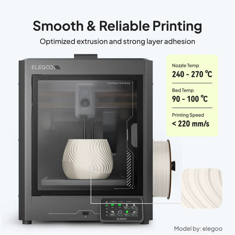 Ultra Durable ASA 3D Printer Filament In Vibrant Red With Killer Weather Resistance For Tough Outdoor Builds At 1.75 Millimeter Diameter And One Kilogram Weight Built Like A Tank For Serious DIY Projects