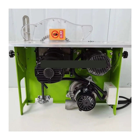 Compact Dust Free Electric Table Saw Featuring Precise Angle Controls And A High Torque Motor Built For Slick Wood Cuts
