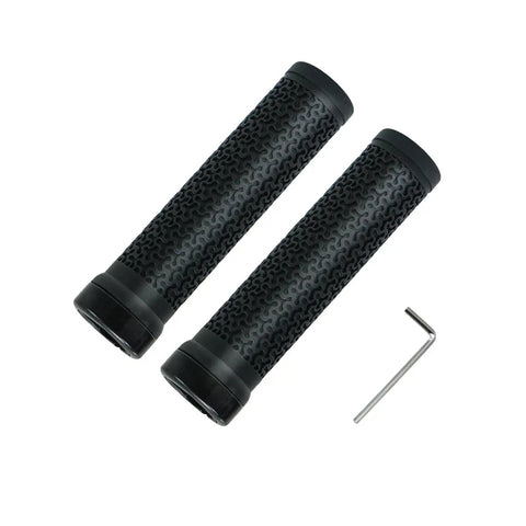 Ergonomic Bike Handlebar Grips With Lock On Aluminum Alloy Clamp For Mountain Road BMX MTB Cruisers Soft Anti Slip Rubber
