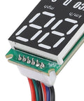 Close-up of Electric Scooter Dashboard PCB With Bluetooth Premium Replacement Part showing digital speed display and wiring