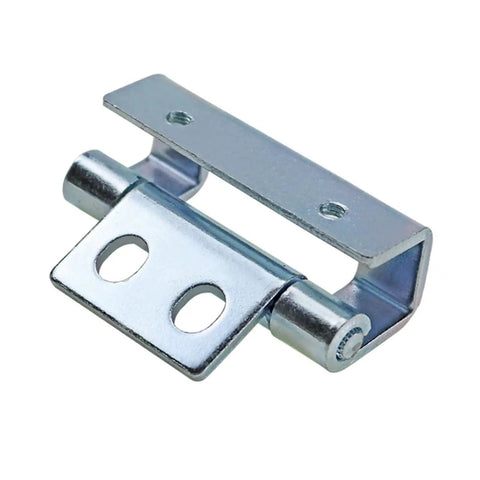 No Nonsense Heavy Duty Steel T Hinge For Toolboxes And Control Doors Solid Iron Build Industrial Grade Hardware Accessory close-up.