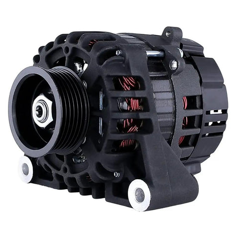 12V Marine Alternator Replacement For Inboard Sterndrive 75 Amp Valeo OEM 3884950 Fitment For GM 3.0Glm front view