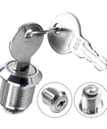 Set Of Four Premium Zinc Alloy Cam Locks 16 To 30 Mm For Cabinets And Tool Boxes Easy Install Beefy Durable Locking Hardware
