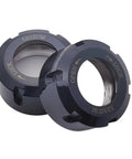 ER32 UM Collet Clamping Nut With Dynamic Balance Holes For CNC Milling Chuck Holder Lathe 2 Pack Hardened 42Cr Steel Precision Ground