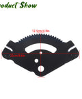 Steering Sector and Pinion Gear Replacement for Cub Cadet LT Series and Troy Bilt Tractors, metal gear dimensions shown