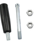 Rotary Hand Handles for Marine Winches and Trailer Jacks, Heavy Duty Handwheel Set with M8 Threaded Handles and Nuts